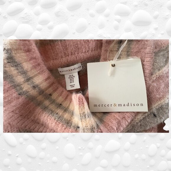 Mercer & Madison Mock Neck Square Sweater — Size XL, NWOT - very soft! - Picture 9 of 11